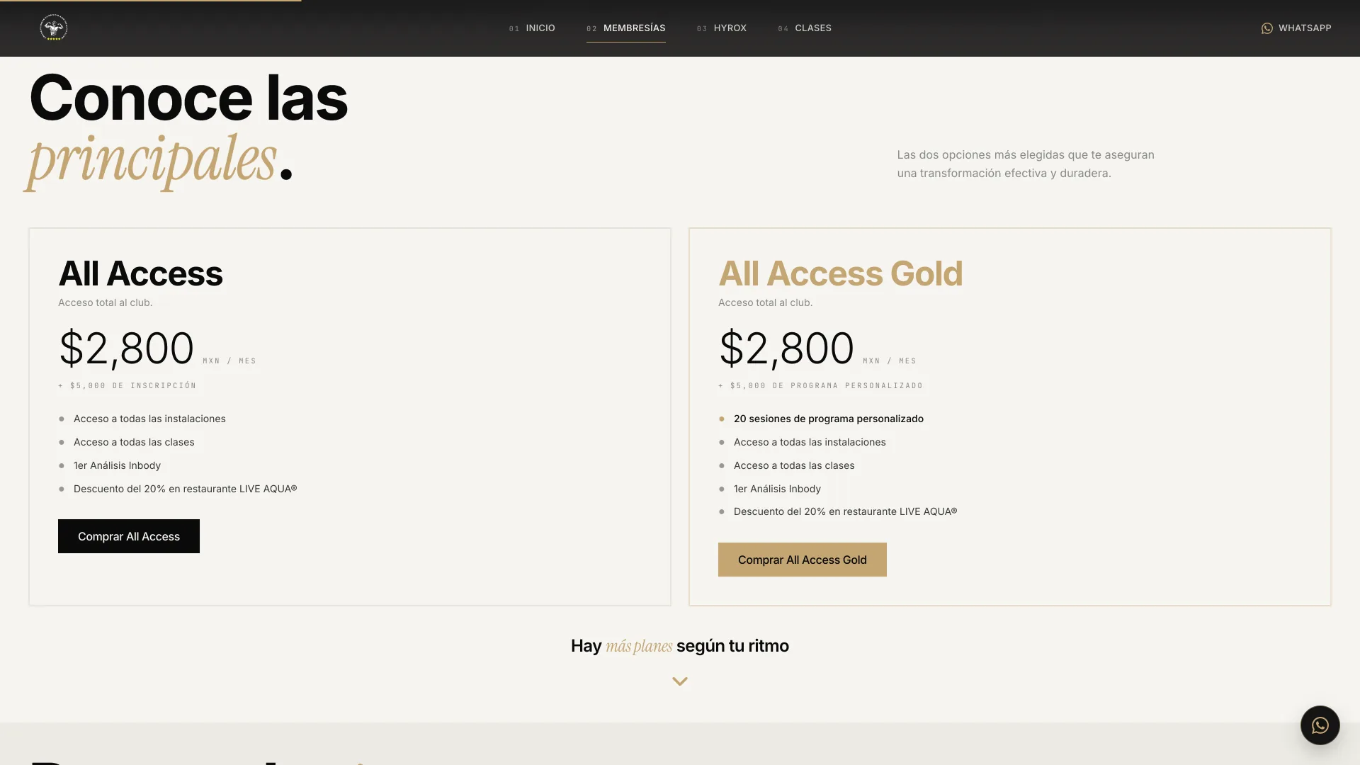 Membresías con pago en línea (Stripe)